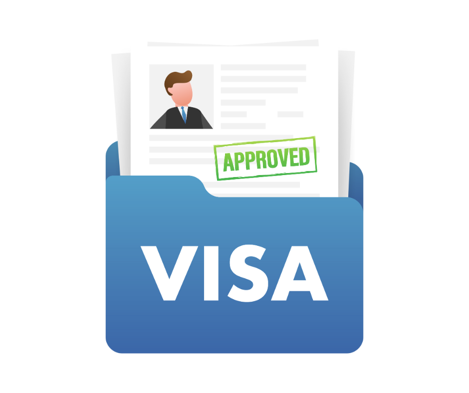 Illustration visa étudiant